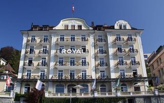 Aussenansicht Hotel Royal Luzern