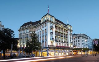 Aussenansicht Mandarin Oriental Savoy Zürich