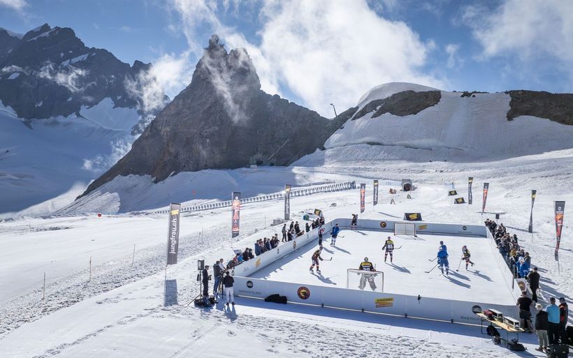 Höchstgelegenes Eishockey-Spiel der Welt