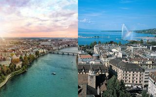 Basel und Genf